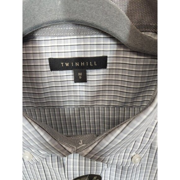 Twinhill Men's Button Up Dress Shirt Size Medium - Picture 5 of 6